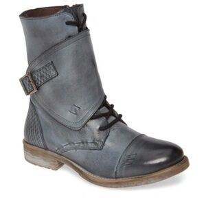 ROAN Deception Buckle Boot Gray